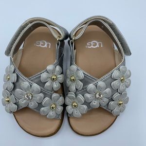 UGG Allairey shimmer sandals size 4/5